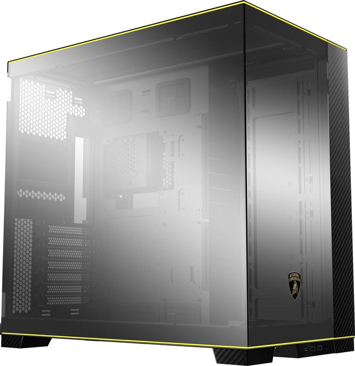 Lian-Li O11D EVO RGB Automobili Lamborghini Edition - schwarz (Mini-ITX, mATX, ATX, E-ATX)