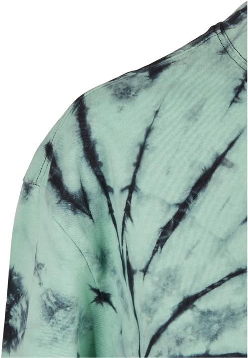 Actual product image Urban Classics Ladies Oversized Cropped Tie Dye Tee (4XL)