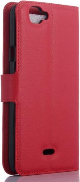 Produktbild MU Classic Litchi Leder Bookcover Series (Wiko Rainbow 4G)