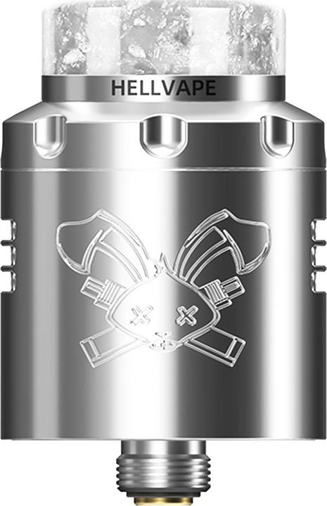 Actual product image Hellvape Dead Rabbit RDA V3 Silver (1 x)