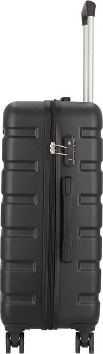 Actual product image Worldpack 3-piece trolley set hard shell Phoenix, black (94 l, XL (from 140l))