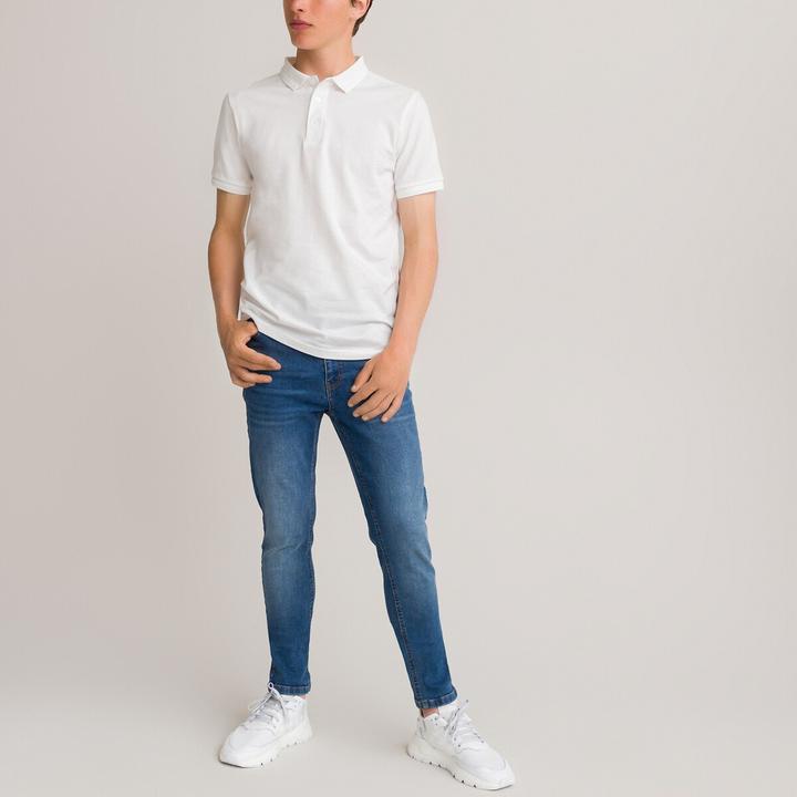 Produktbild La Redoute Collections Kurzärmeliges Poloshirt aus Pikee (S)