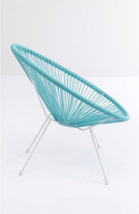 Image du produit Kare Design Fauteuil Acapulco turquoise