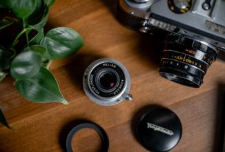 Actual product image Voigtländer Heliar 40mm / 2.8 L (M39) asph. silver