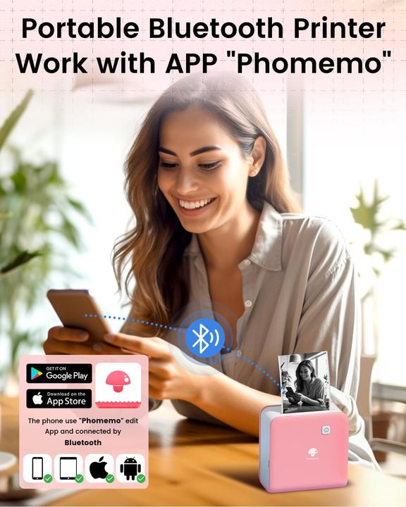 Actual product image Phomemo M02 Pro (Thermal printing, Black and white)