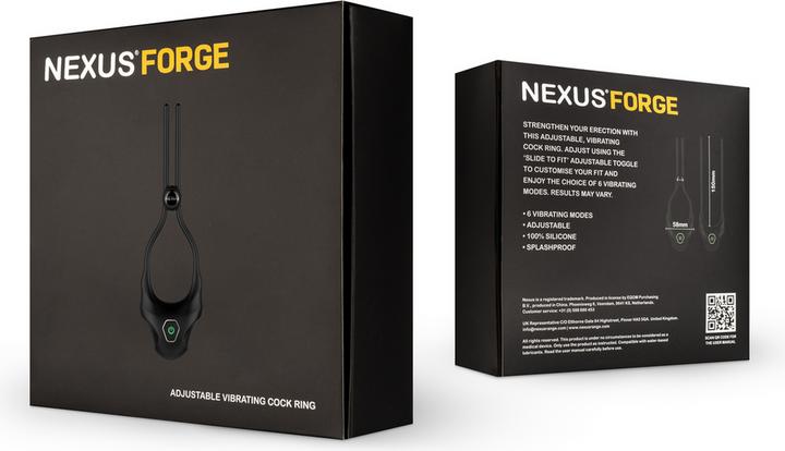Actual product image Nexus Forge Vibrations Lasso Penisring (4 cm)