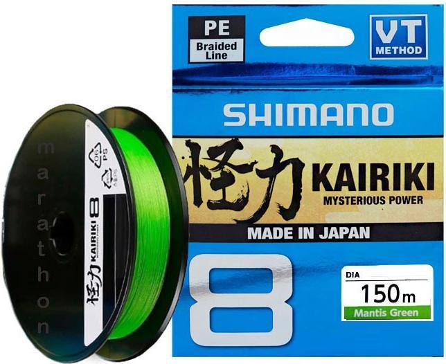 Image du produit Shimano Kairiki 8 Vert Manteau (6.50 kg, 10 mm)