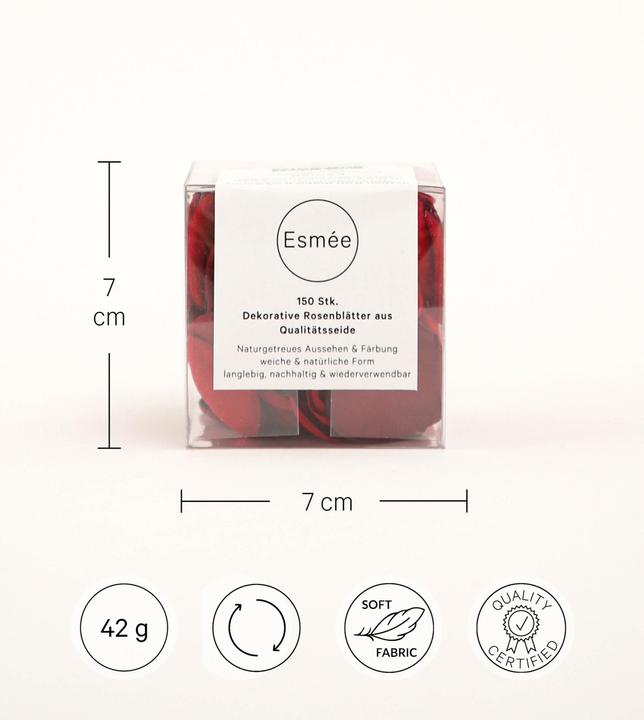 Image du produit Esmée Pétales de rose en soie