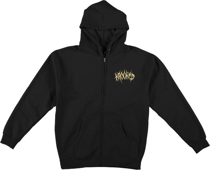 Immagine prodotto Krooked Felpa con cappuccio con zip Necroshmoo (M)
