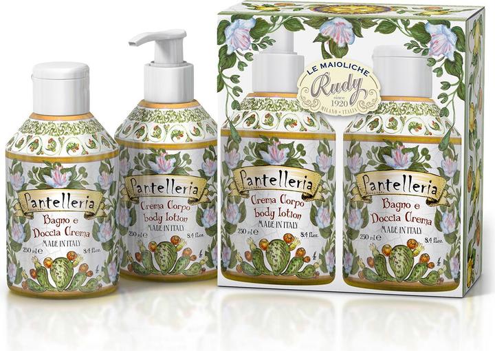 Immagine prodotto Rudy Project Pantelleria Bagnoschiuma 250ml + Pantelleria Crema Corpo 250ml (Set per la cura dei capelli)