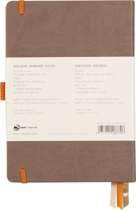 Produktbild Rhodia Rhodiarama Goalbook (A5, Gepunktet, Harter Einband)