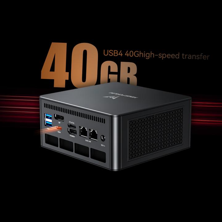 Actual product image Minisforum UM890 Pro (AMD Ryzen 9 8945HS, 64 GB, 1000 GB)