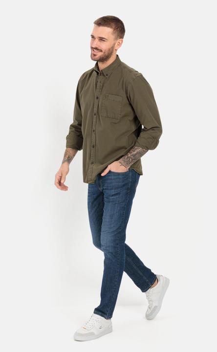 Image du produit Camel Active Chemise à manches longues en pur coton (XL)