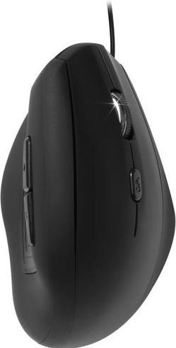 Viking Ergonomische Maus Ativa ERGO Schwarz Rechtshänder (Kabelgebunden)