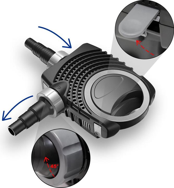 Actual product image SunSun NEO-6000 SuperEco Fish Pond Pump submersible Pumps 6000l/h 40W