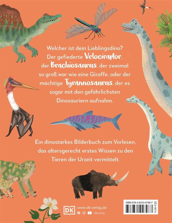 Produktbild Mein liebstes Buch der Dinosaurier und anderer Lebewesen der Urzeit (Deutsch, Dean(Dr.), Lomax, 2023)