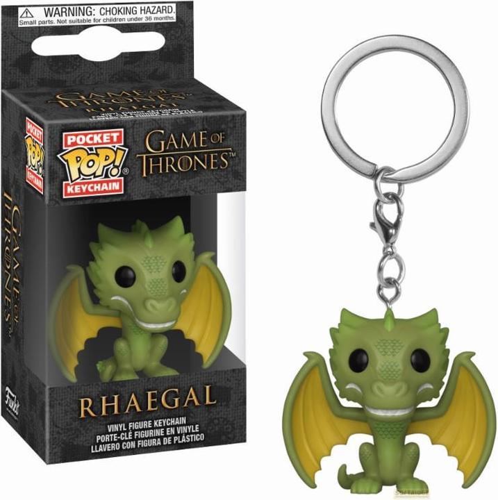 Actual product image Funko Game of Thrones - Rhaegal Pocket POP Keychain