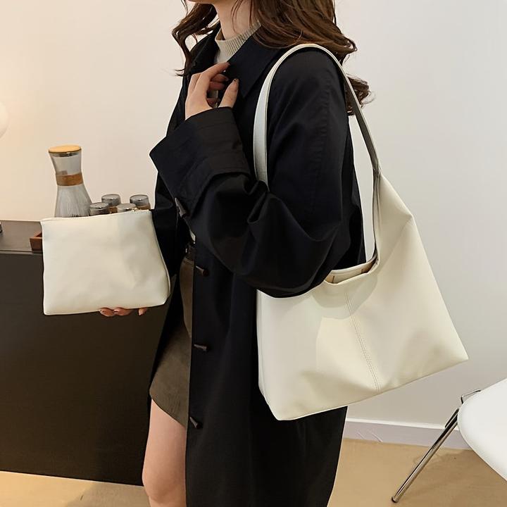 Actual product image Only-Bags.Store Ein stilvolles und vielseitiges zweiteiliges Set, bestehend aus einer weichen und bequemen