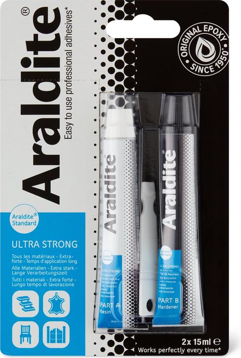 Araldite Standard Kleber, Tube (40 g, 15 ml)
