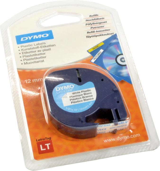 Actual product image Dymo S0721660 Plastic strap (1.20 cm, White)