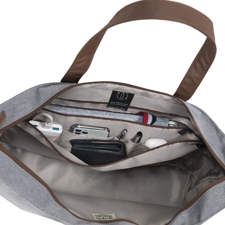 Produktbild Dicota Shopper Eco MOTION 13-14.1" light grey (14.10", Universal)