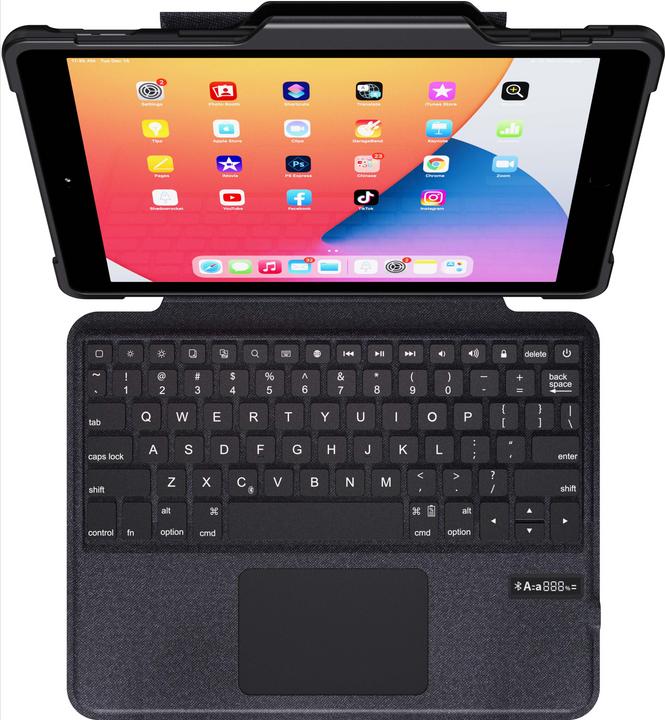 Immagine prodotto Deqster Tastiera rugged Folio (DE, iPad 2021 (9a generazione), iPad 2019 (7° gene), iPad 2020 (8. Gen))
