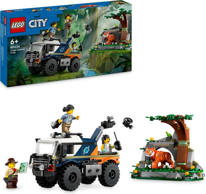 Produktbild LEGO Dschungelforscher-Truck (60426, LEGO City)