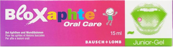 Actual product image Bausch + Lomb Oral Care Junior Gel (1 x, 15 ml, 28 g)