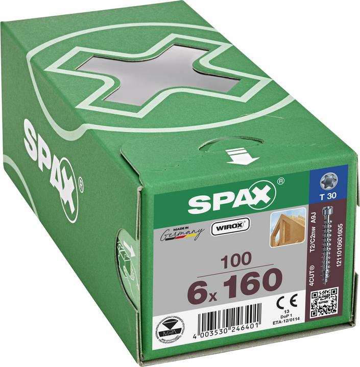 Produktbild Spax Zylinderkopfschrauben (100 Schrauben pro Stück)