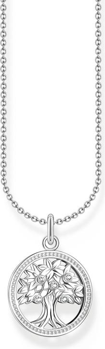 Produktbild Thomas Sabo Kette mit Tree-of-Love-Anhänger und weissen Steinen Silber (925er Silber, 38 - 45 cm)