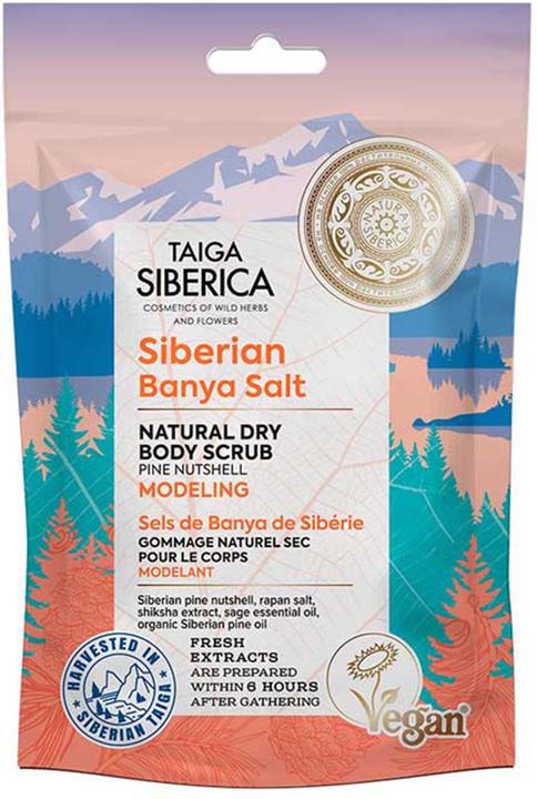 Natura Siberica Taiga Siberica. Natural Dry body scrub Modeling, 250 g