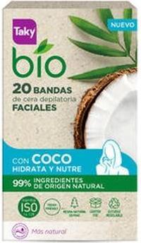 Produktbild Taky Bio Coco Facial Wax Strips 20 Units (20 x)
