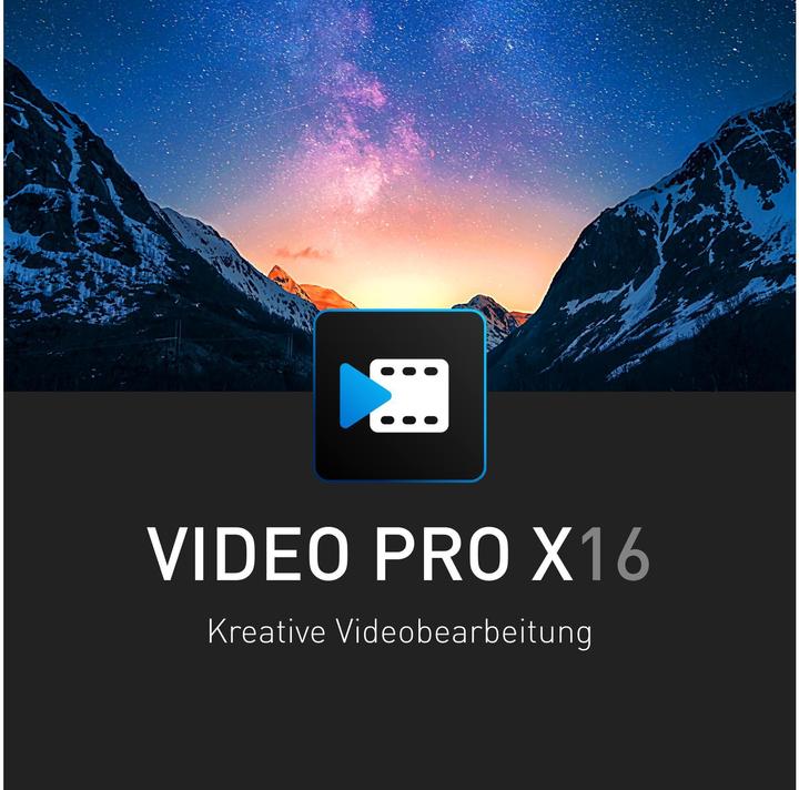 Magix Video Pro X16 Download Code (1 User, 1 Geräte/User, unbegrenzt)
