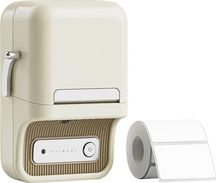Actual product image Niimbot B21 Pro Portable Label Printer (cream)
