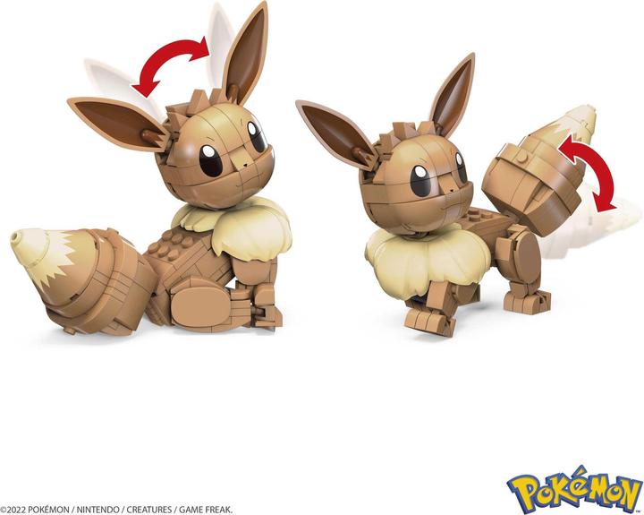 Actual product image Mega Construx Pokémon Build & Show Eevee