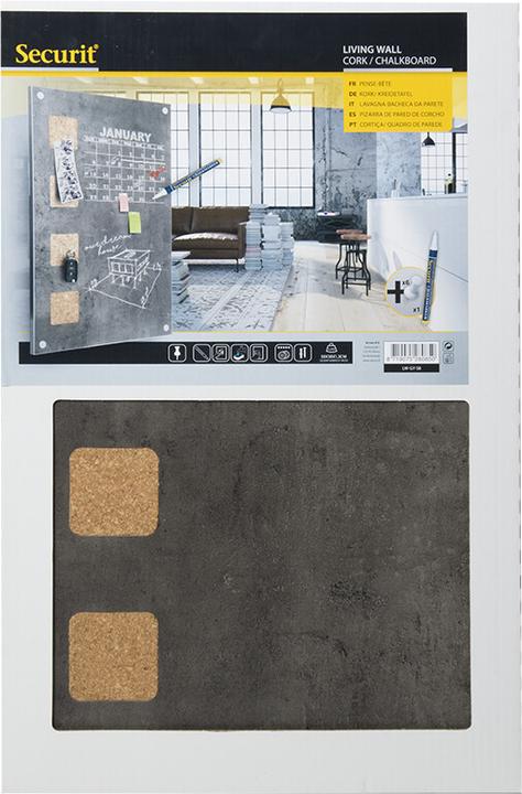 Actual product image Securit LIVING WALL - Chalkboard (63 x 41 x 2 cm)