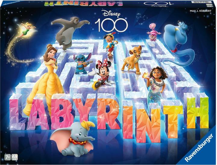 Ravensburger Disney Labyrinth 100th Anniversary (Tedesco, Spagnolo, Francese, Olandese, Italiano, Islandese, Portoghese, Inglese)