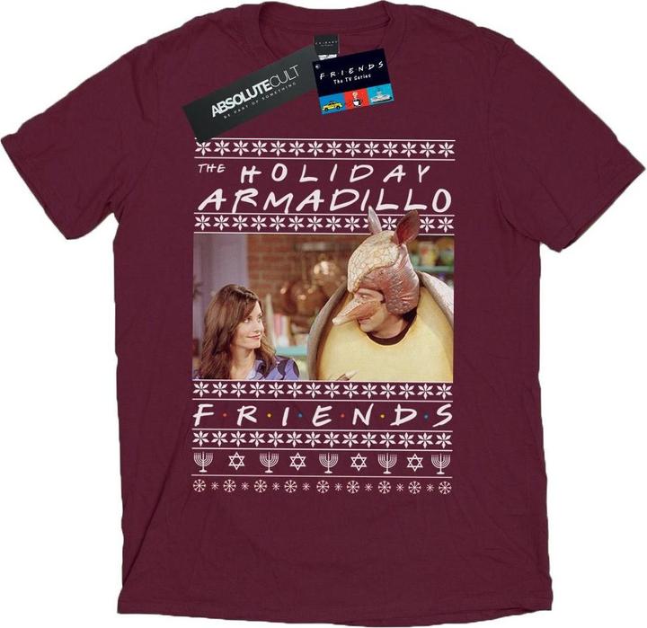 Friends Fair Isle Holiday Armadillo TShirt (L)