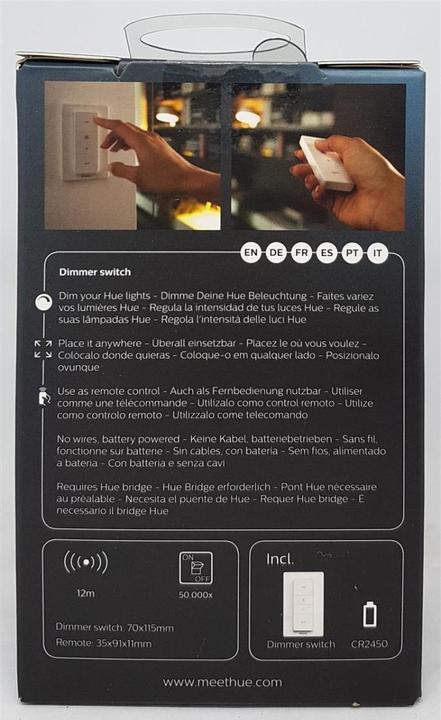 Immagine prodotto Philips Interruttore di regolazione della tinta