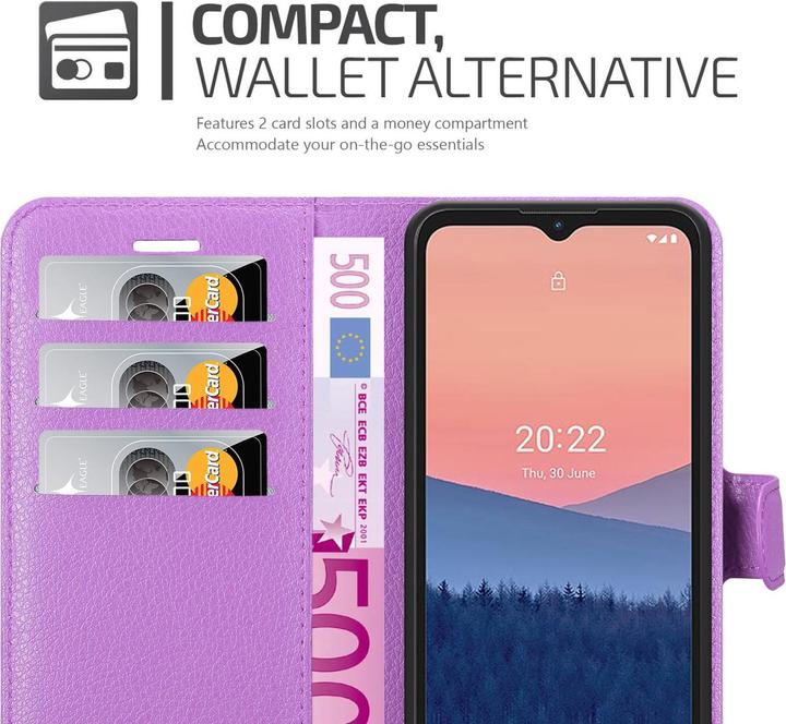 Actual product image Cadorabo Book Stand Case for Nokia C21 (Nokia C21)