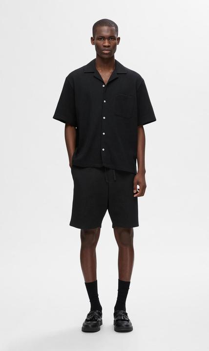 Immagine prodotto Selected Homme Camicia a maniche corte con struttura Waffle (M)