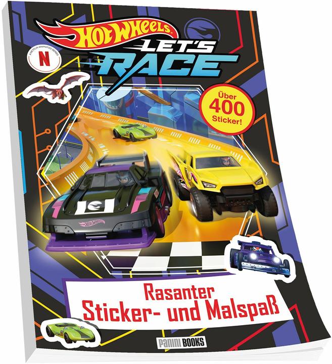 Immagine prodotto Panini Hot Wheels? Let's Race: divertimento veloce con adesivi e colori