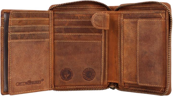Actual product image Greenburry Vintage star sign wallet leather 10 cm