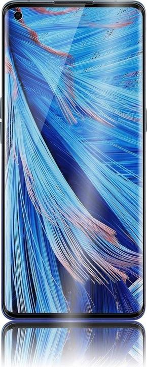 Produktbild QDOS Oppo Find X2 Neo OptiGuard Full Screen Curved 100% Schutzfolie (1 Stück, Oppo Find X2 Neo)
