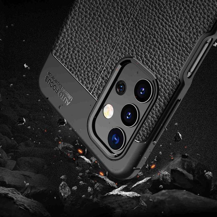 Actual product image Cadorabo TPU Cover Faux Leather Structure (Samsung Galaxy A32 5G)
