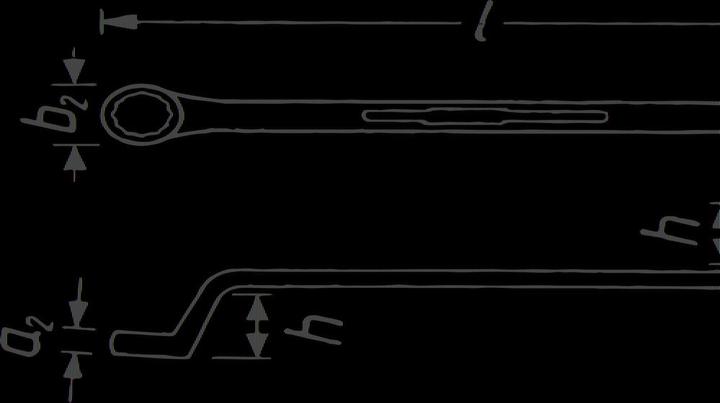 Productafbeelding HAZET Dubbele baksleutel 21 - 22 m (21 mm, 22 mm)