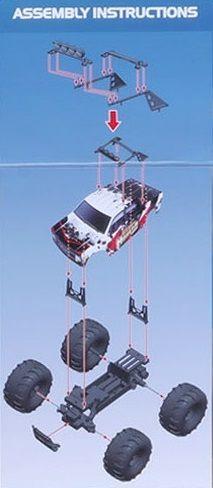 Produktbild Maisto Giant Wheel Offroad