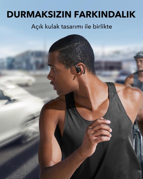 Immagine prodotto soundcore AeroFit Pro (Nessuna soppressione del rumore, 14 h, Senza fili)