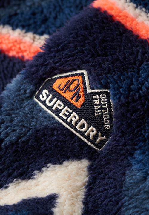 Actual product image Superdry Super Soft Printed Half Zip (16)