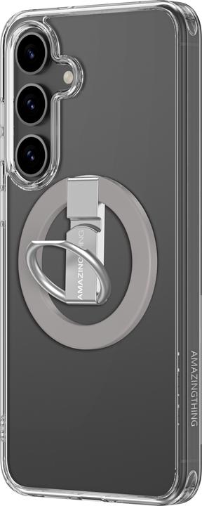Image du produit Amazingthing Minimal Mag Case mit Magnetring und Magnetring für Samsung Galaxy S25 - Transparent (Samsung Galaxy S25)